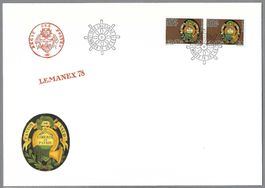 1978 LEMANEX, FDC (Brief min. gelblich)