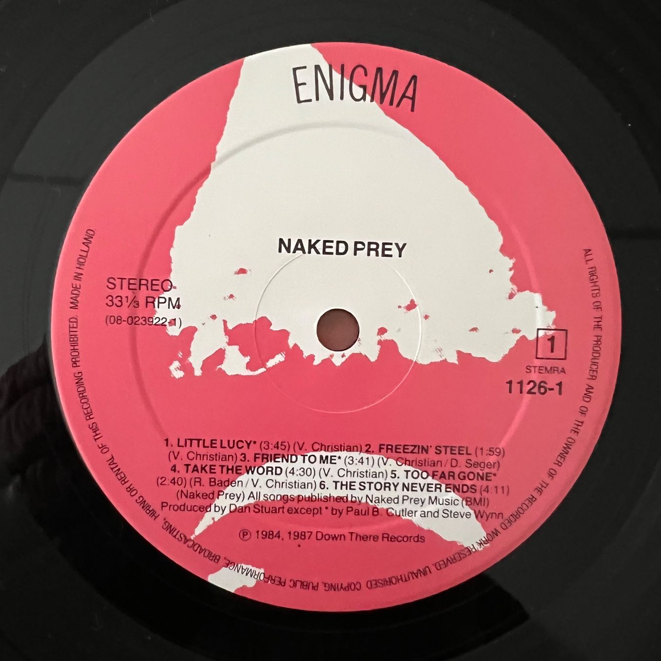 Vinyles: Naked Prey - Same / 1. NL-Press. 1987 - TOP – D'occasion à Gais par soundcave57 2