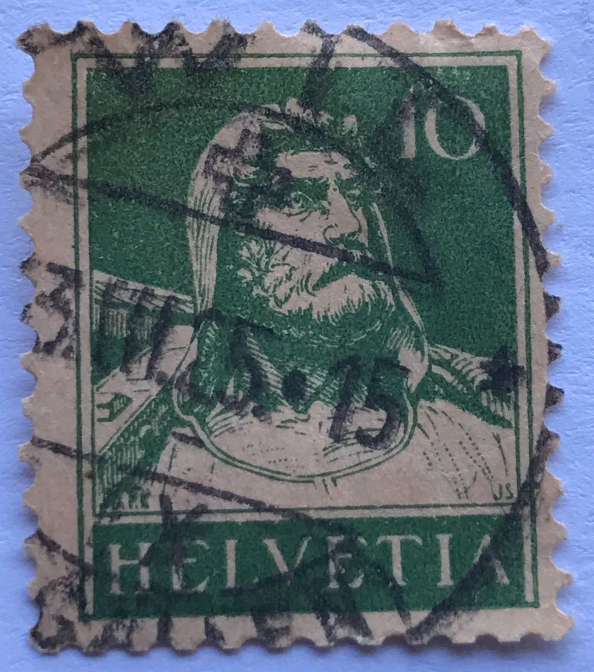 Tutti i francobolli: Nr.153 Tellbrustbild mit Vollstempel – Usato da Aarau venduto da Billa007