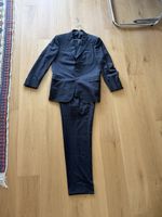 Pal Zileri Anzug Suit Zwirn Pinstripe, Grösse 54 / Large (L)