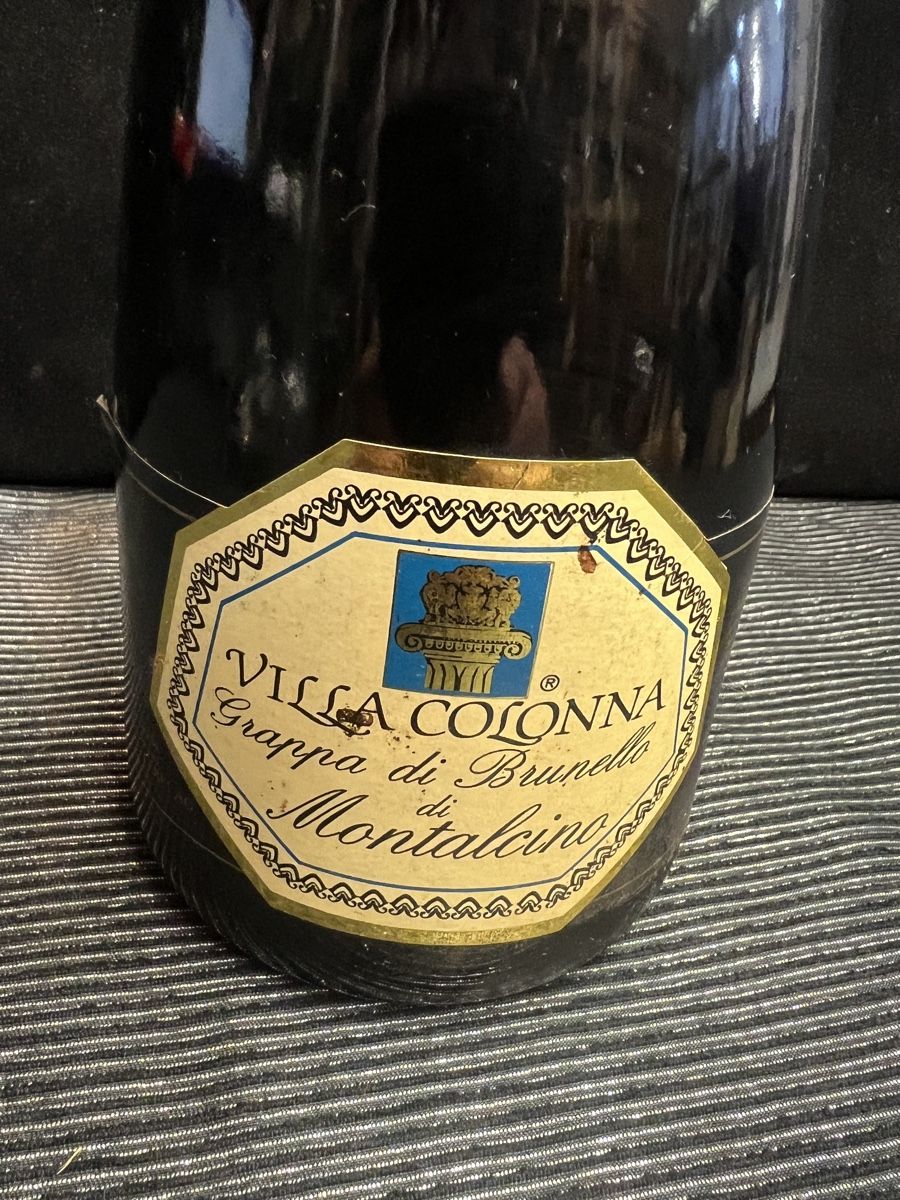 Bevande alcoliche: VILLA COLONNA GRAPPA DI BRUNELLO ANCIENNE BOUTEILLE – Nuovo (secondo la descrizione) da Genève venduto da Leboucheoreilles 1