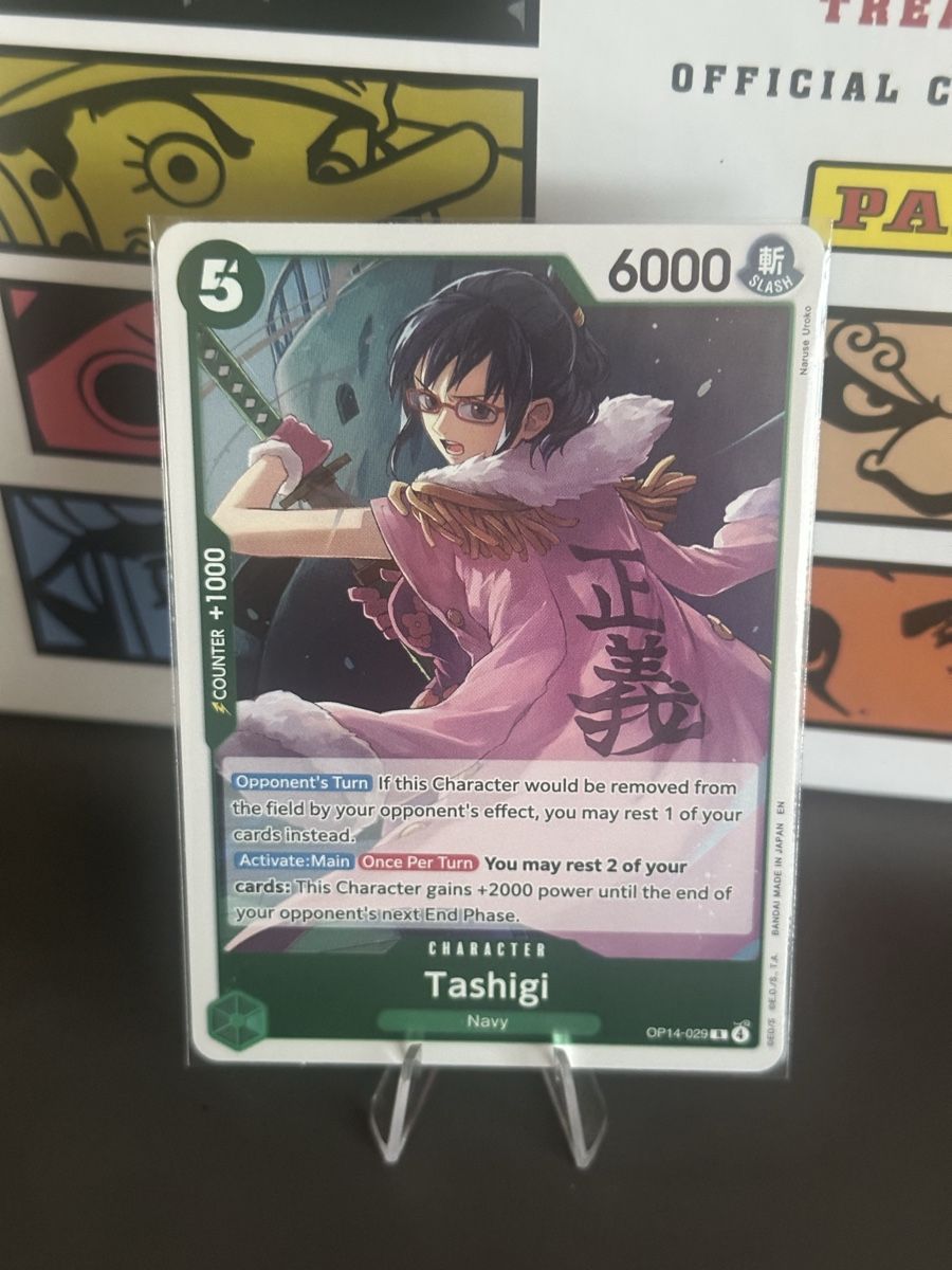Bandai Carte collezionabili: One Piece Card Tashigi Navy – Nuovo (secondo la descrizione) da Luzern venduto da LuzernTCGLab