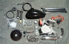 Motor 2-Takt Velo motorisiertes Fahrrad Umbau Set Neu 72ccm
