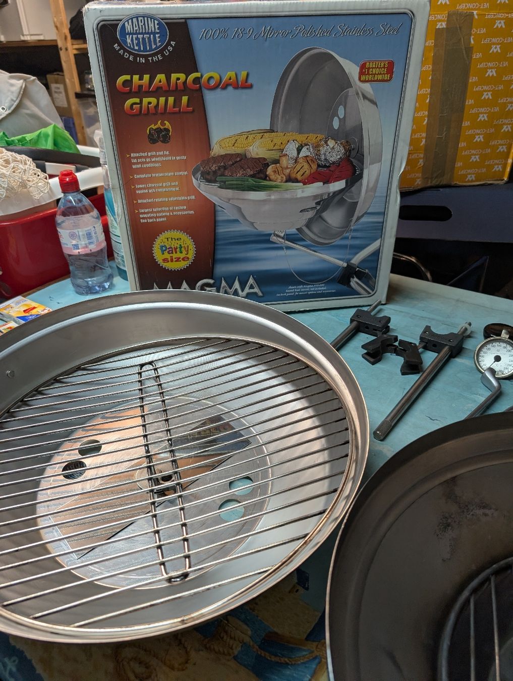 Griglie: Boots Grill aus Edelstahl – Usato da Dietlikon venduto da anbe64 1