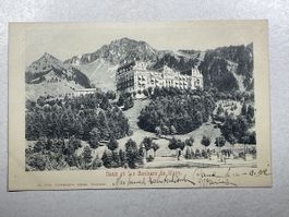 Alte Ansichtskarte Caux et les Rochers de Naye