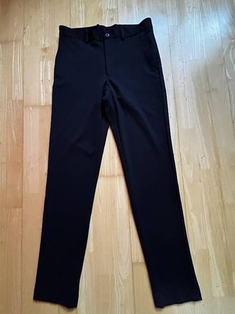 Schöne Stoffhose schwarz