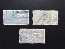 Deutsches Reich. Frachtstempel. Ca. 1920