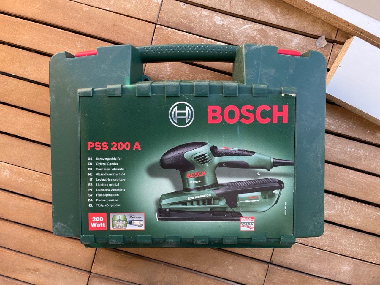 Bosch Smerigliatrici & Lucidatrici: Bosch Schwingschleifer PSS 200 A – Usato da Meilen venduto da lea-be