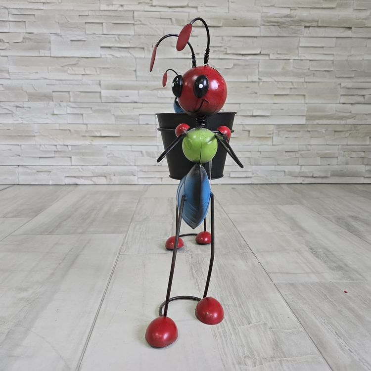 Blumentopfhalter 2 Ameisen Metall Deko Pflanzkübel Kaufen auf Ricardo