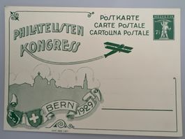 1929 Philatelisten Kongress 5 Offizelle Karten ungebraucht