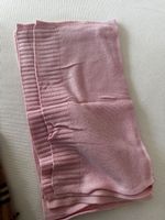 Écharpe douce rose poudré