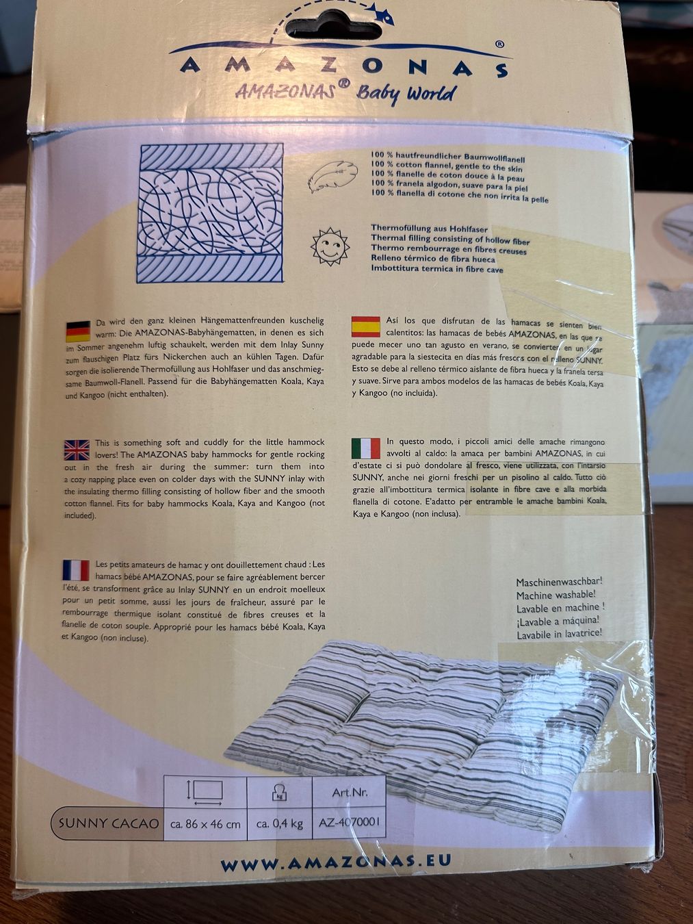 Sdraiette & Sdraiette a dondolo: Babyhängematte mit Klappestell – Nuovo (secondo la descrizione) da Zürich venduto da cib_6krj 4