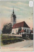 Gruss aus Gränichen - Kirche - Litho