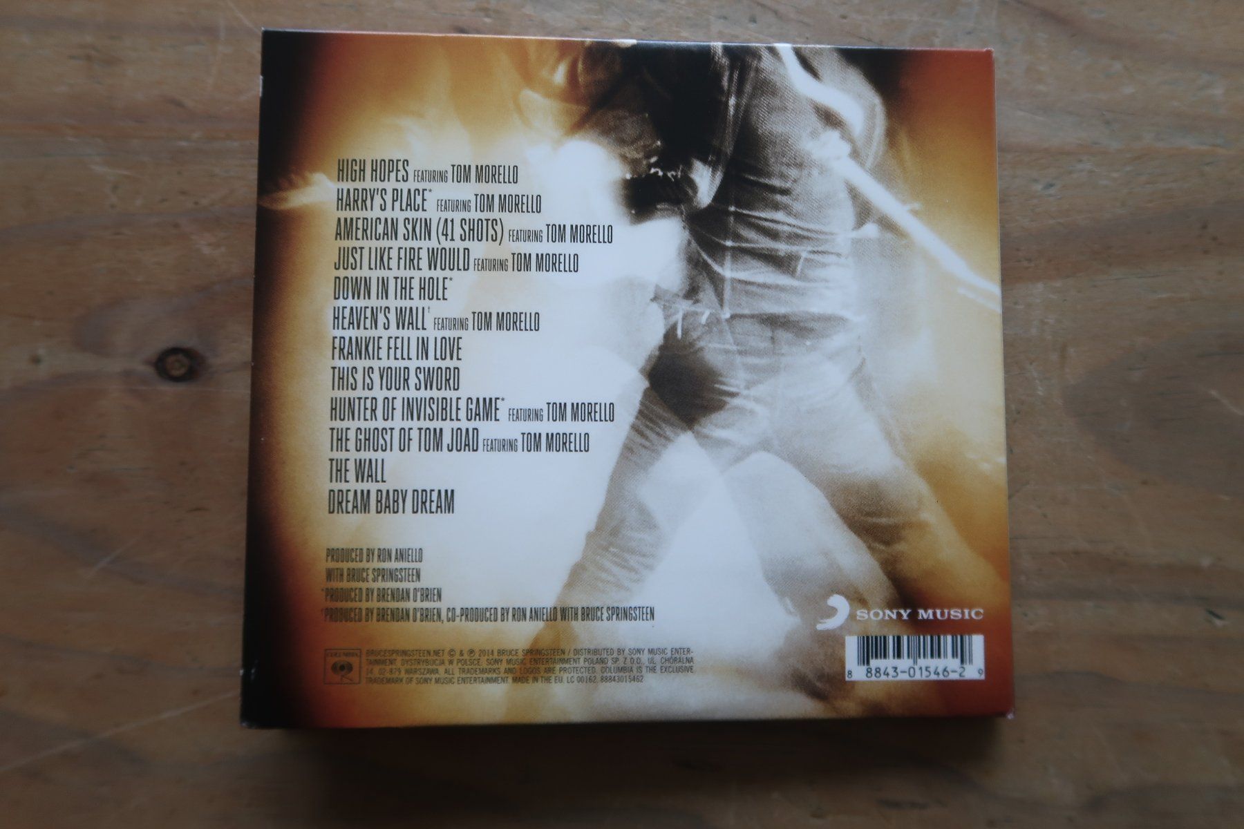 CD: BRUCE SPRINGSTEEN - HIGH HOPES - CD + BONUS DVD – Usato da Basel venduto da Patiscat 3