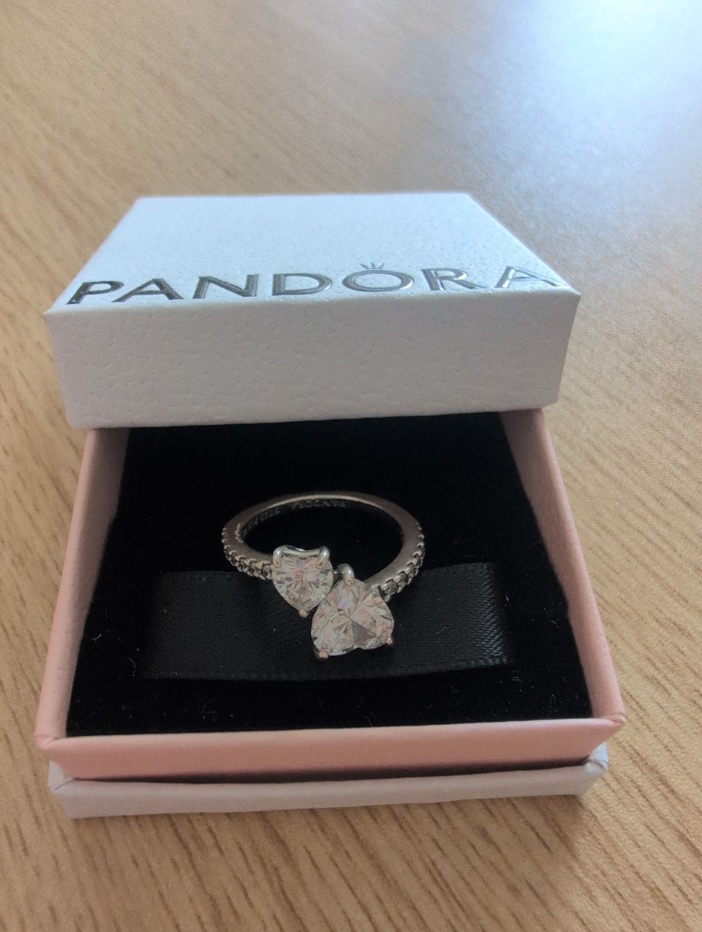 Bagues: Pandora Doppelherz Ring – Neuf (Voir description) à Frauenfeld par syre01