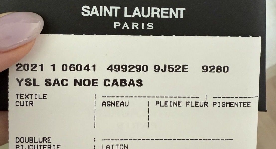 Saint Laurent Borse da donna: Saint Laurent Rive Gauche Tote Canvas – Usato da Pully venduto da Switzerland2020 4