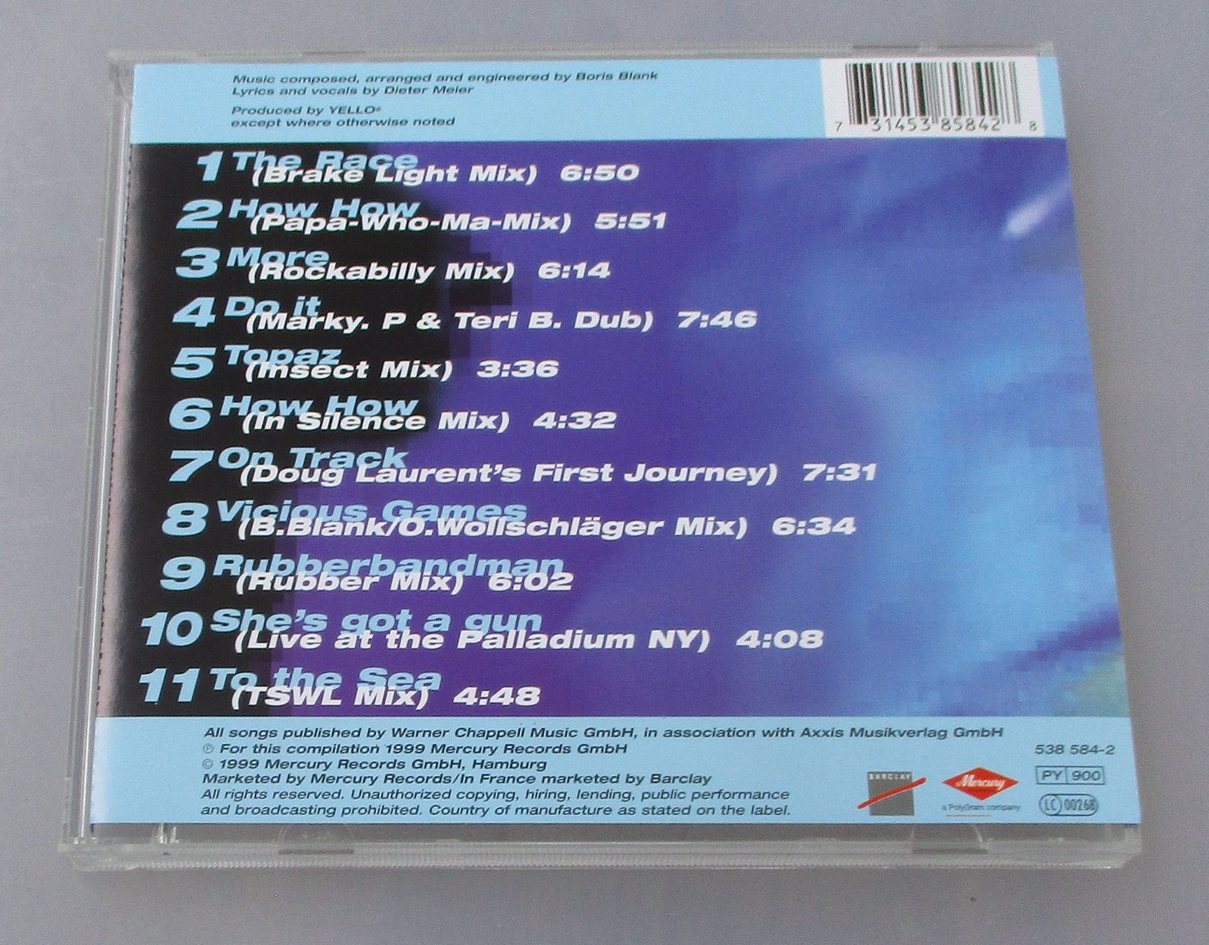 CDs: YELLO -  Eccentrix Remixes – D'occasion à Wattwil par Muriel11 1