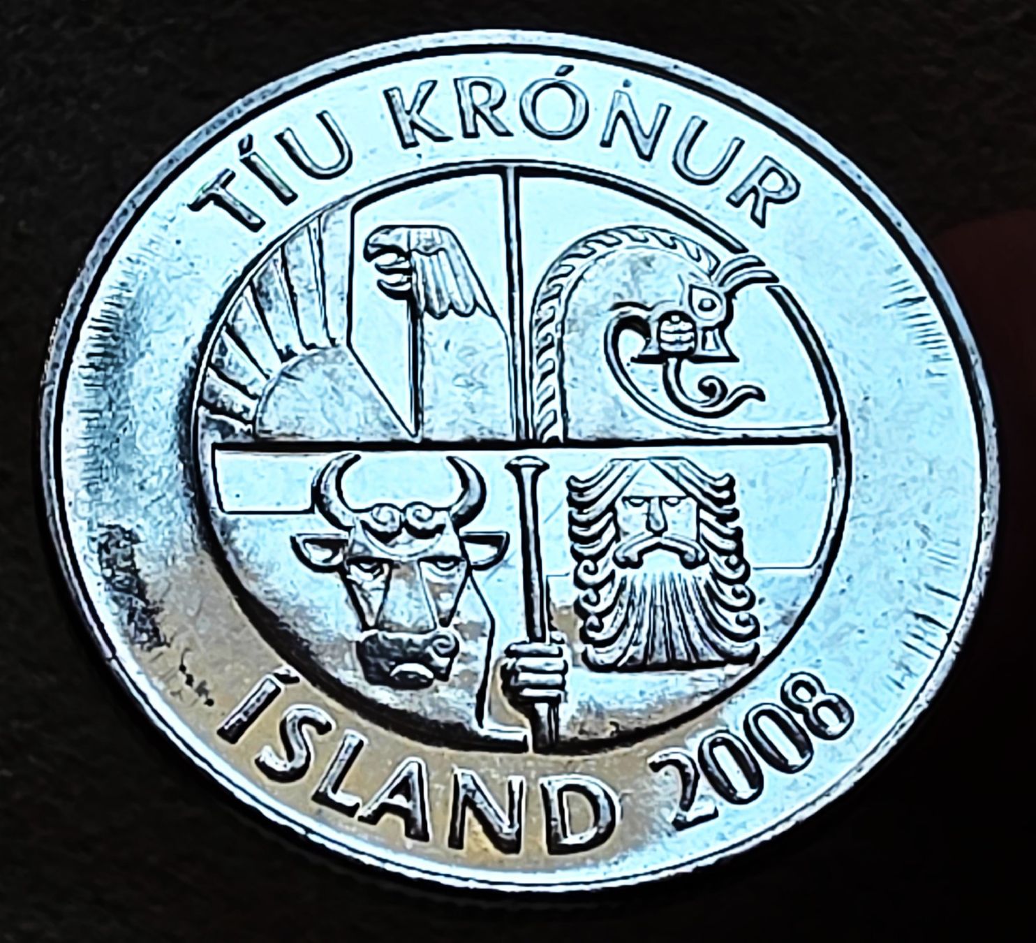 Tutti le monete: ISLAND 10 KRONUR 2008 – Usato da winterthur venduto da CoinPassion 1