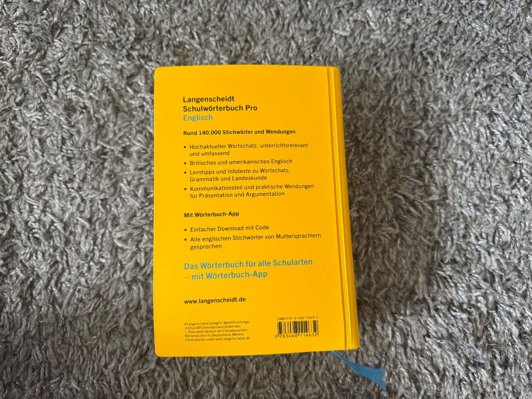 Bücher: Langenscheidt Schulwörterbuch Pro - Englisch – Gebraucht aus Löhningen von santafe06 2