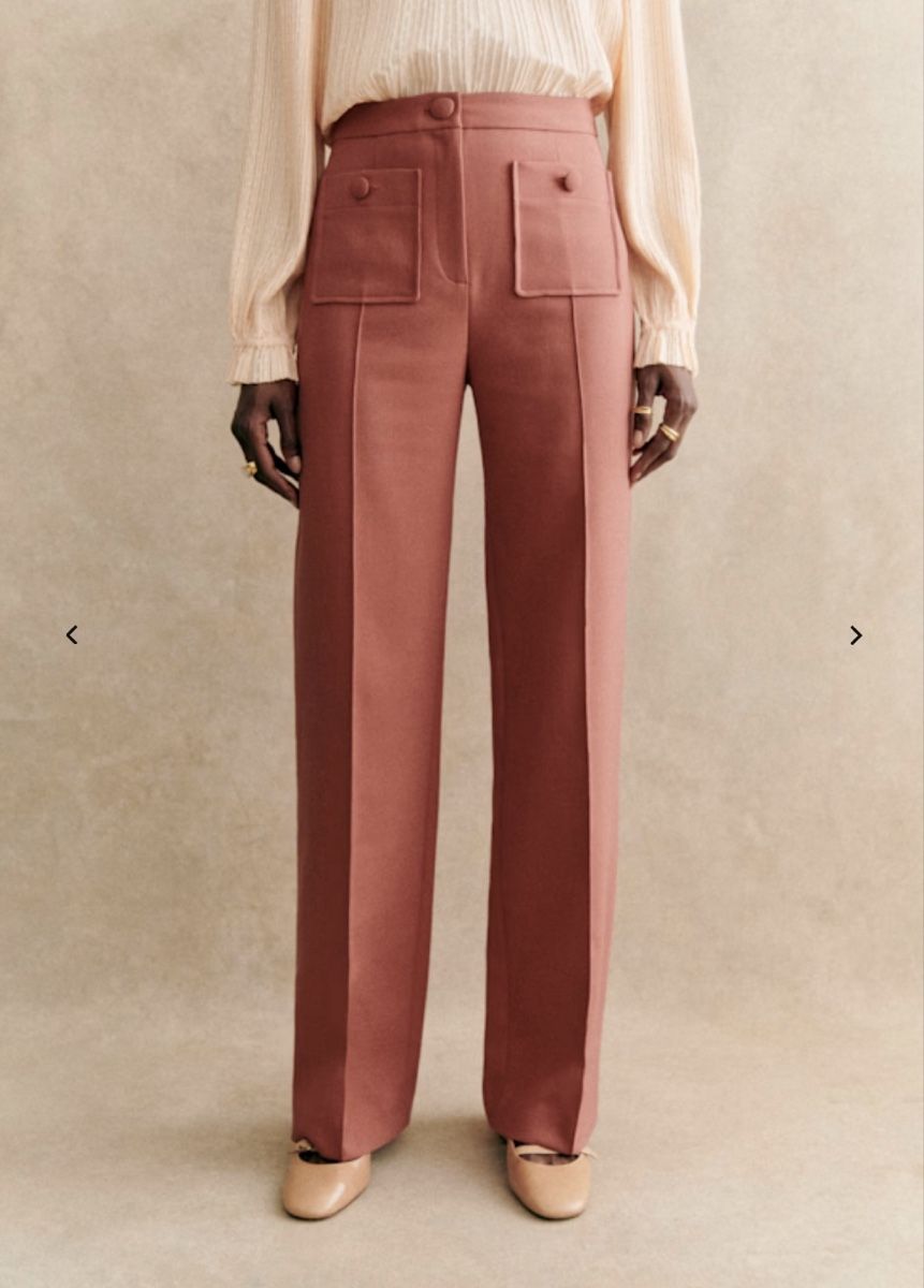 Sezane Pantaloni: Sézane Dan Hose rosenholz – Nuovo (secondo la descrizione) da Zürich venduto da giuliak