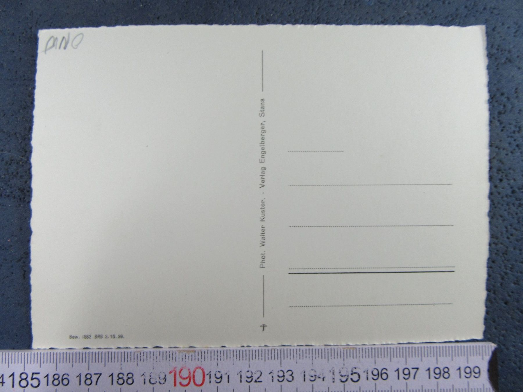 Ansichtskarten: ENGELBERG 1939 MIT HAHNEN AK ONW – Gebraucht aus Ettingen von Hausi4711 1