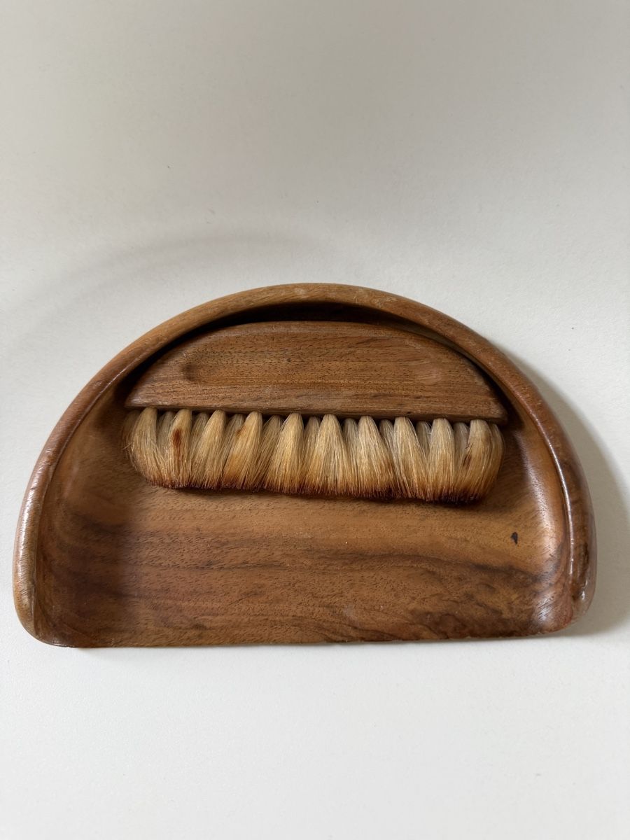 Altro in Apparecchi per la pulizia: Vintage Kehrschaufel Set Holz Dachshaar – Usato da Gossau SG venduto da sushifactory