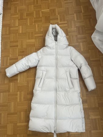 Langer Daunenmantel Marc O'Polo Grösse 34, Farbe creme/beige