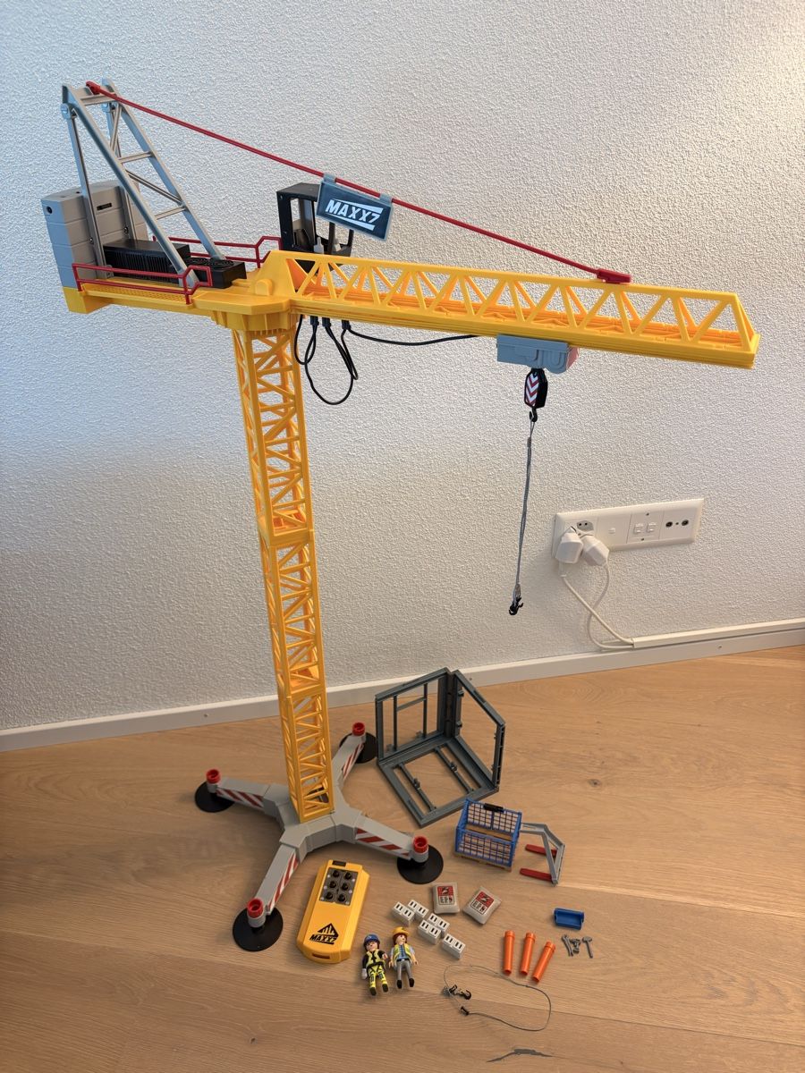 Playmobil Giocattoli: Playmobil RC Baukran 70441 – Usato da Muri AG venduto da Michael_Kueng 2
