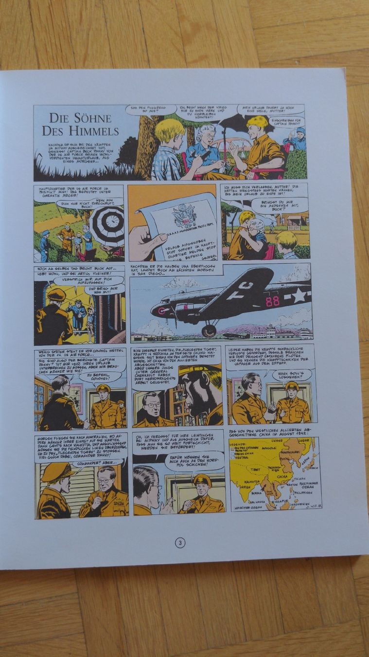 Fumetti: Buck Danny, Carlsen Classics #3 Erstauflage 1994 – Usato da Niederscherli venduto da Mon_Art 4