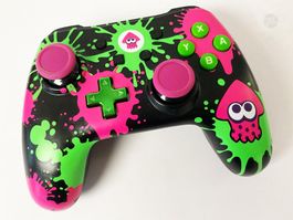 Controller Nintendo Switch Splatoon DEFEKT Shell Ersatzeile