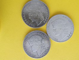 3 x 5 Franken 1909 super top *****  ( Poste A+ )