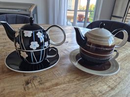 Teekrug mit passender Tasse