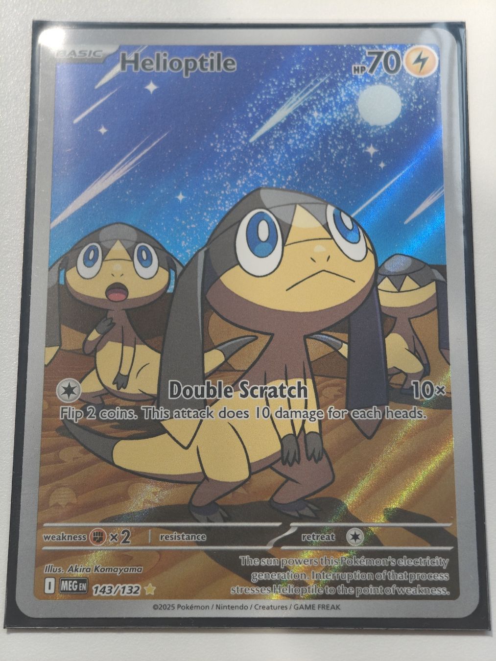Pokémon Carte collezionabili: Helioptile 143/132 EN – Nuovo (secondo la descrizione) da Therwil venduto da Cordachu_Trade