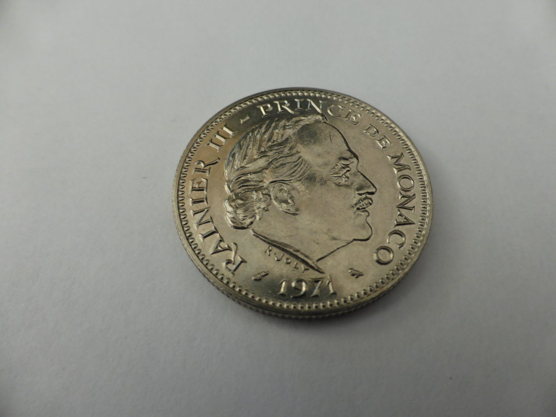 Toutes les monnaies: Monaco 5 Francs  1971 – D'occasion à Uster par kl5531 1