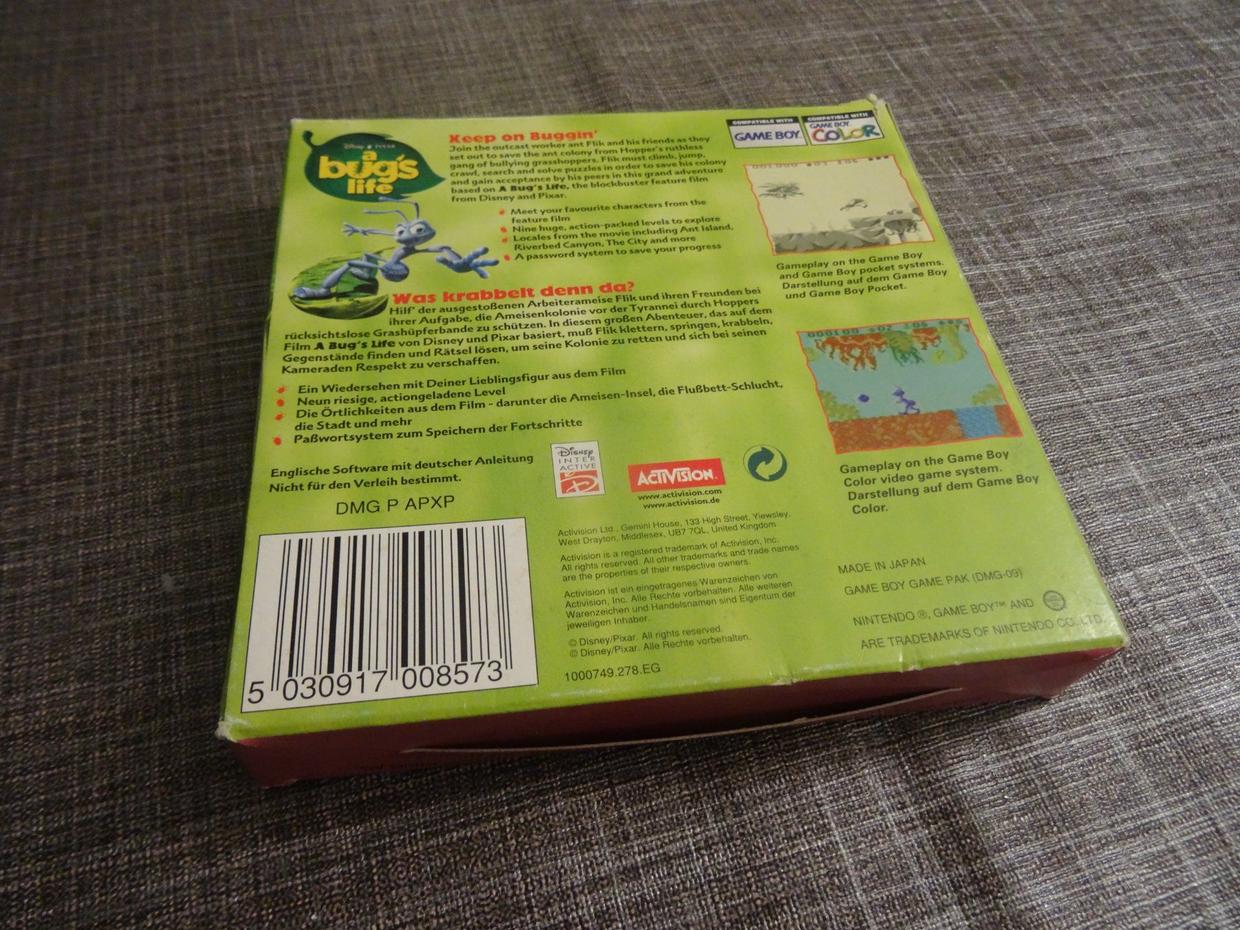 Nintendo Giochi: A Bug's Life - Game Boy Color OVP – Usato da Olten venduto da Disc-Ausverkauf 1