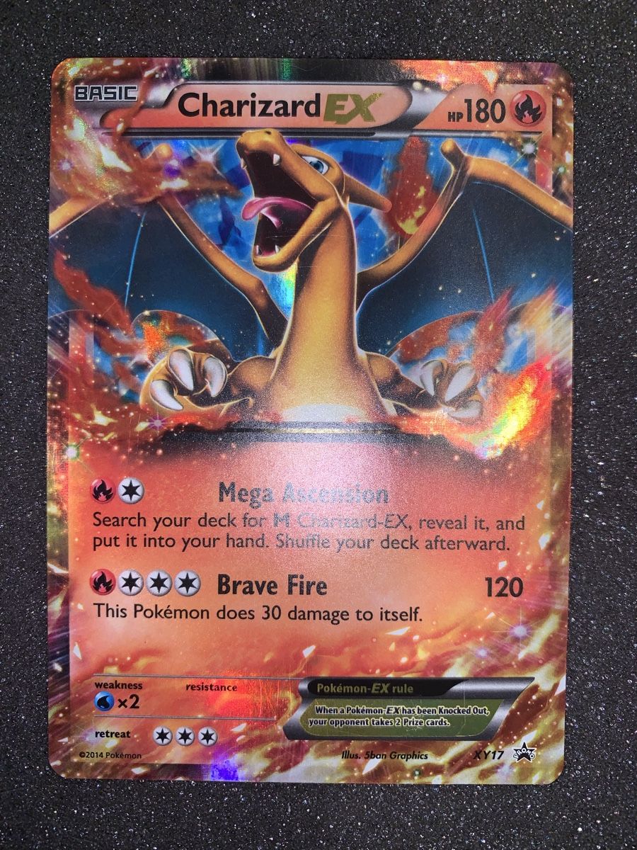 Pokémon Sammelbilder & Trading cards: Ab 1.- Charizard EX XY17 2014 – Gebraucht aus Bironico von ars_z6lb