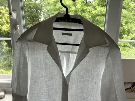Leinenhemd lang von Globus, wie neu, 36