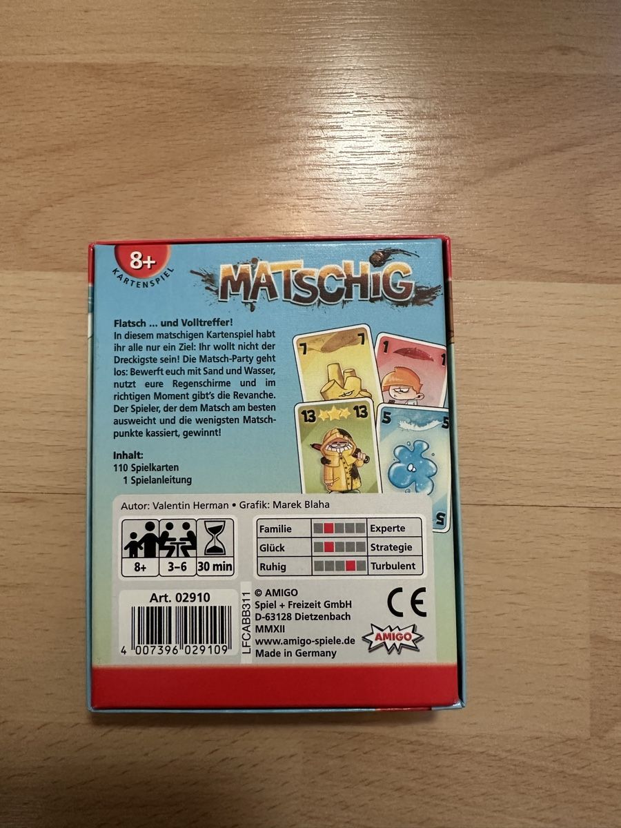 Amigo Giochi: Matschig – Nuovo (secondo la descrizione) da Weinfelden venduto da jos_nl7m 2