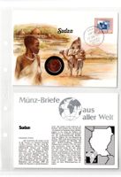 Sudan_1987_Münzbrief mit Beschreibung