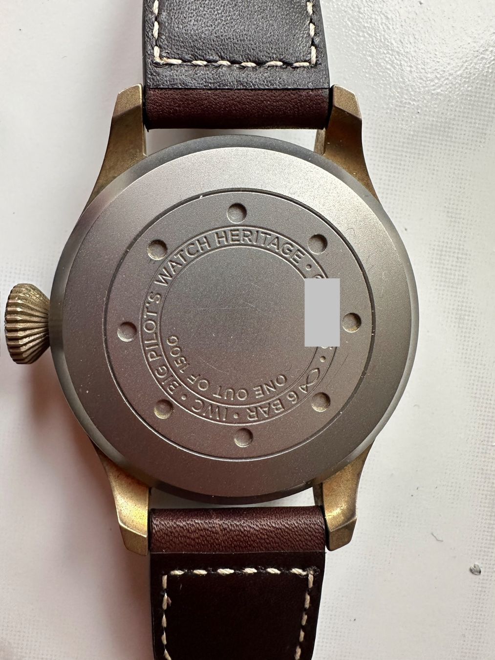 IWC Montres: IWC Big Pilot Bronze – D'occasion à Neunkirch par neunkirch66 6