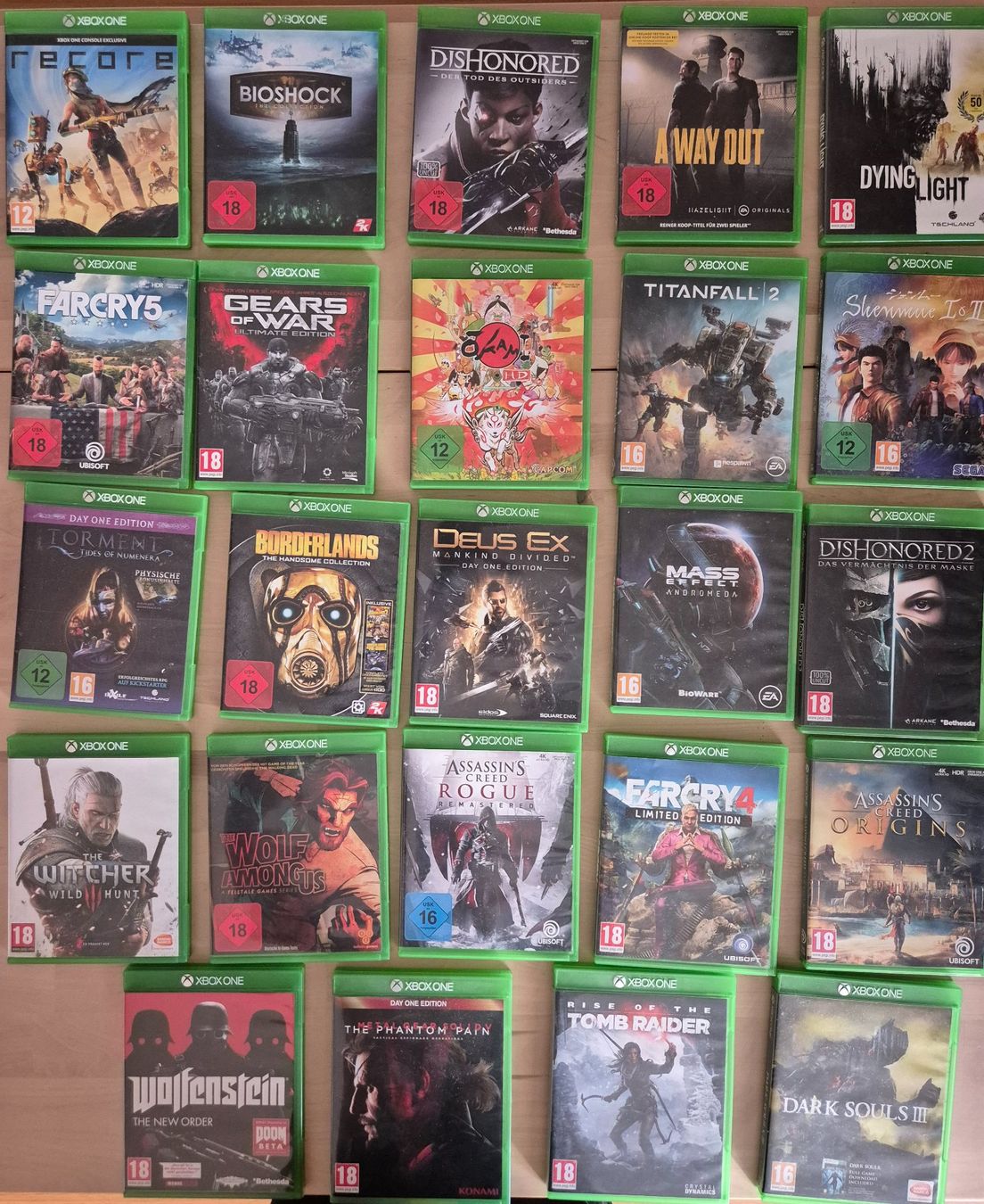 Spiele: Xbox Spielesammlung – Gebraucht aus Trogen von Monk3yWear