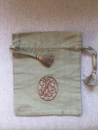 Petit sac en tissus Plaza Athénée Paris‪