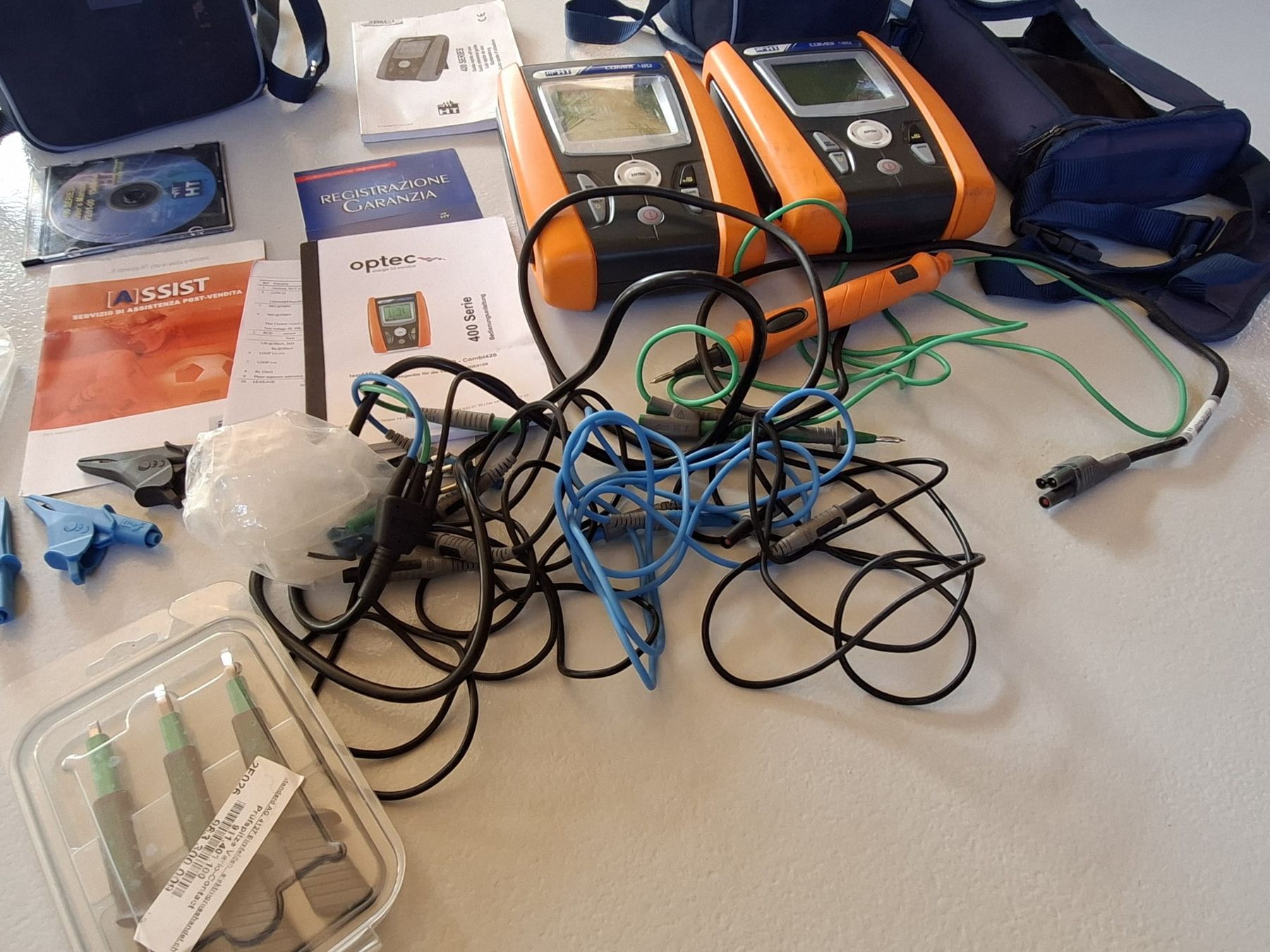 Messen: HT Instruments Combi419 Multimeter 2 Stück inkl. div Zubehör – Gebraucht aus Oberbipp von aut_x9tc 1
