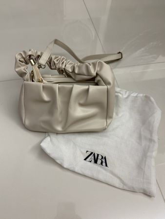 🆕 Zara Handle Bag Cream Color