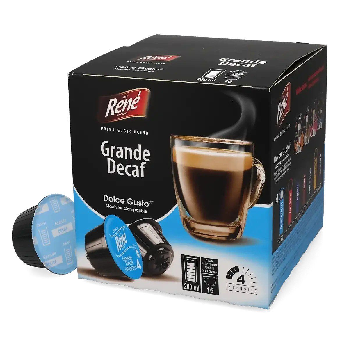 Cibi & Specialità: 44x Kaffeekapseln Dolce Gusto Decaffeinato – Nuovo e nell'imballaggio originale da Schaffhausen venduto da Second77