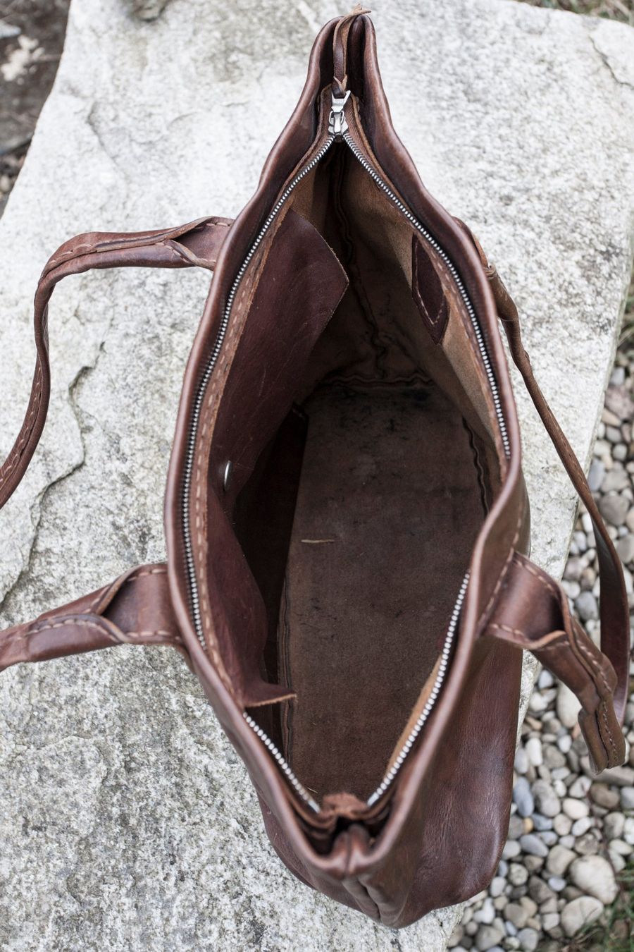 Taschen für Damen: Umhängetasche aus Rindsleder – Gebraucht aus Rüti ZH von magi016 2