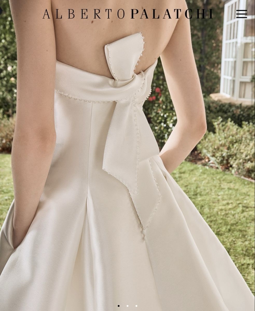 Robes: Robe de mariée NEUVE designer Alberto Palatchi – Neuf avec emballage d'origine à Versoix par kelborn 8