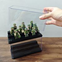 2 stk Display Case fur Lego Minifigure