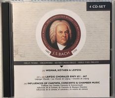 Bach - Orgelwerke (Leipziger Choräle BWV 651-667, 4 CDs)