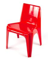 Bofinger Stuhl BA 1171 – Designklassiker, 1 Stück, Schwarz